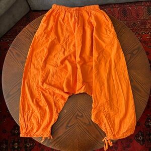 Sarjana Orange Harem Pants